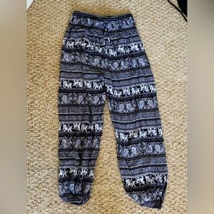 Elephant travel pants